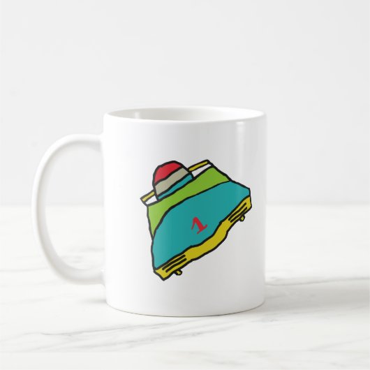 Bobsleeën Koffiemok (Links)