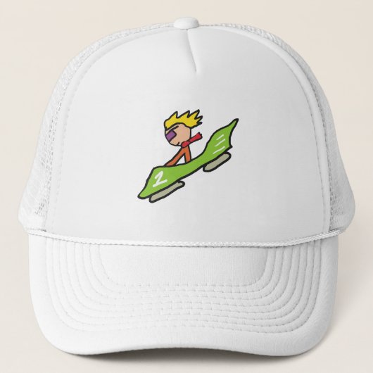 Bobsleeën Trucker Pet (Voorkant)