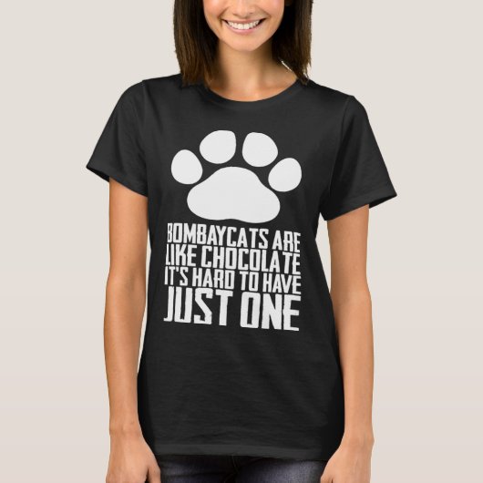 Bobtail Bobtail kat Bobtail moeder T-shirt (Voorkant)