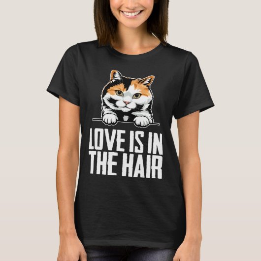 Bobtail Bobtail kat Bobtail moeder T-shirt (Voorkant)