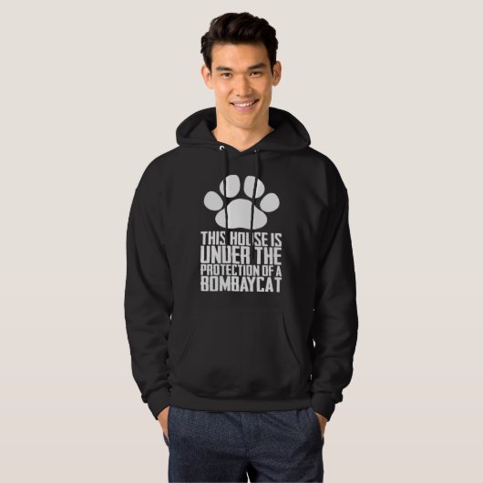 Bobtail cat  Bobtail  Bobtail kitten  1 Hoodie (Voorkant volledig)