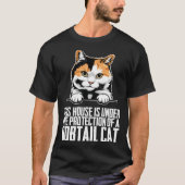 Bobtail kittens  Bobtail mom  Bobtail dad T-shirt (Voorkant)