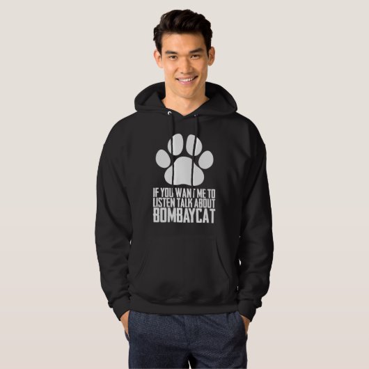 Bobtail moeder Bobtail kitten Bobtails 2 Hoodie (Voorkant volledig)