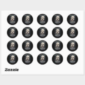 Bobtail Ronde Sticker (Vel)