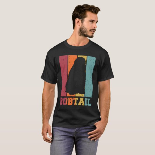 Bobtail Vintage  2 T-shirt (Voorkant volledig)