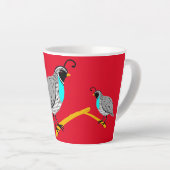 Bobwhite Blue-throated Quail Thunder_Cove Latte Mok (Rechterhoek)