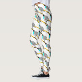 Bobwhite Blue-throated Quail Thunder_Cove Leggings (Links)