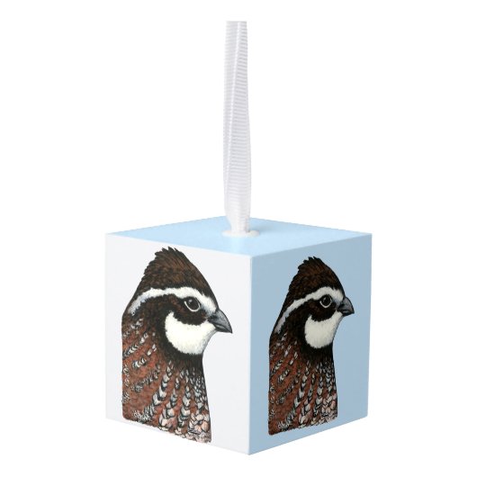 Bobwhite Kwartalkop Decoratie (Achter hoekig)