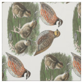 Bobwhite Kwartelfamilie Stof (Swatch)