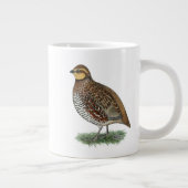Bobwhite Kwartelhoen Grote Koffiekop (Rechts)