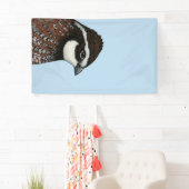 Bobwhite Kwartels Kop Spandoek (Insitu)