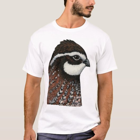 Bobwhite Kwartelskop T-shirt (Voorkant)