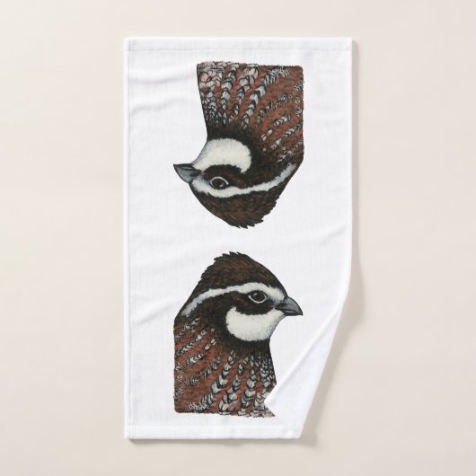 Bobwhite Quail Bad Handdoek (Handdoek)