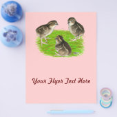 Bobwhite Quail Chicken Flyer (Enkel)