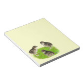 Bobwhite Quail Chicken Notitieblok (Schuin)