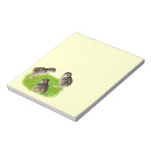 Bobwhite Quail Chicken Notitieblok (Linkerzijde)