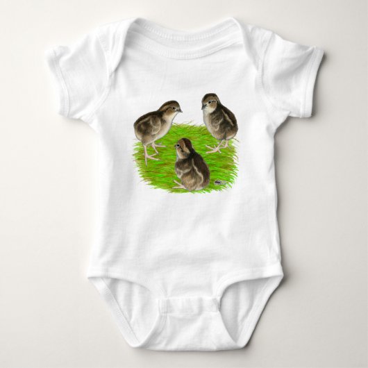Bobwhite Quail Chicken Romper (Voorkant)