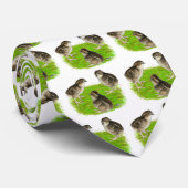 Bobwhite Quail Chicken Stropdas (Opgerold)