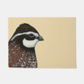 Bobwhite Quail Deurmat (Voorkant)