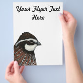 Bobwhite Quail Flyer (Hand)