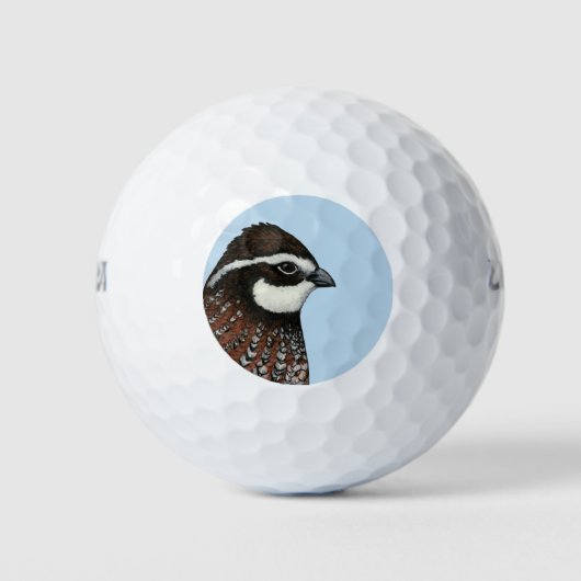 Bobwhite Quail Golfballen (Voorkant)