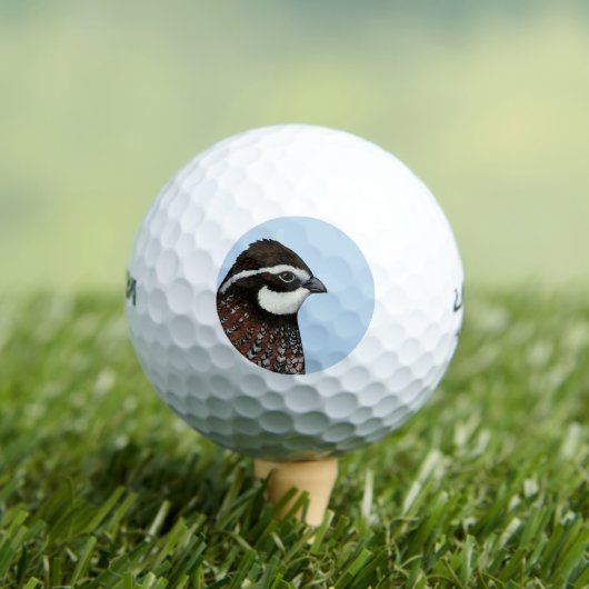 Bobwhite Quail Golfballen (Insitu Shirt)