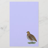 Bobwhite Quail Hen Briefpapier (Voorkant)
