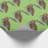 Bobwhite Quail Hen Cadeaupapier (Hoek)