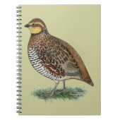 Bobwhite Quail Hen Notitieboek (Voorkant)