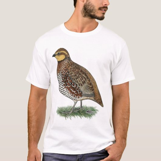 Bobwhite Quail Hen T-shirt (Voorkant)