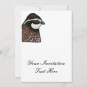 Bobwhite Quail Kaart (Voorkant)