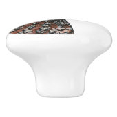 Bobwhite Quail Keramische Knop (Zijkant)