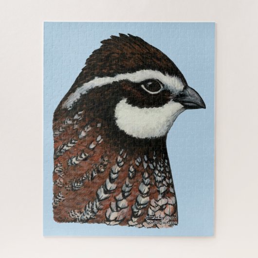 Bobwhite Quail Legpuzzel (Verticaal)