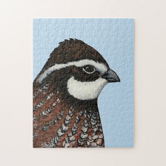 Bobwhite Quail Legpuzzel (Verticaal)