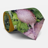 Bobwhite Quail Necktie Stropdas (Opgerold)