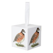 Bobwhite Quail Rooster Decoratie (Voorkant hoekig)
