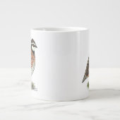 Bobwhite Quail Rooster Grote Koffiekop (Voorkant)