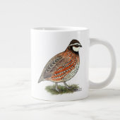 Bobwhite Quail Rooster Grote Koffiekop (Rechts)