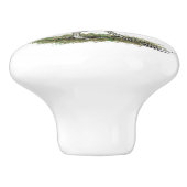 Bobwhite Quail Rooster Keramische Knop (Zijkant)