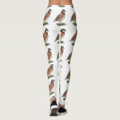 Bobwhite Quail Rooster Leggings (Achterkant)