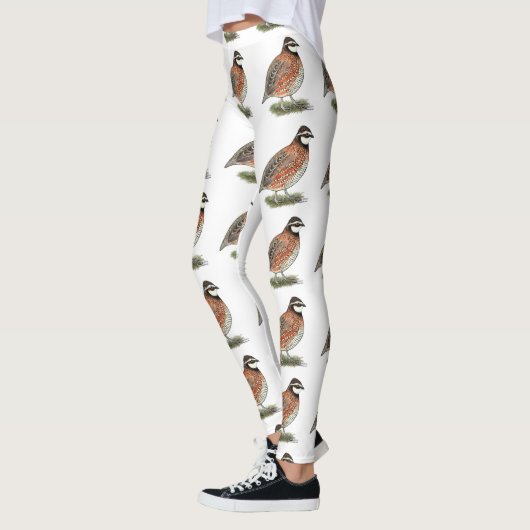 Bobwhite Quail Rooster Leggings (Links)