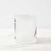 Bobwhite Quail Rooster Matglas Koffiemok (Center)