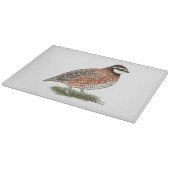 Bobwhite Quail Rooster Snijplank (Hoek)