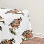 Bobwhite Quail Rooster Tafelkleed (Voorbeeld)