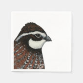 Bobwhite Quail Servet (Voorkant)