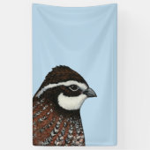 Bobwhite Quail Spandoek (Verticaal)