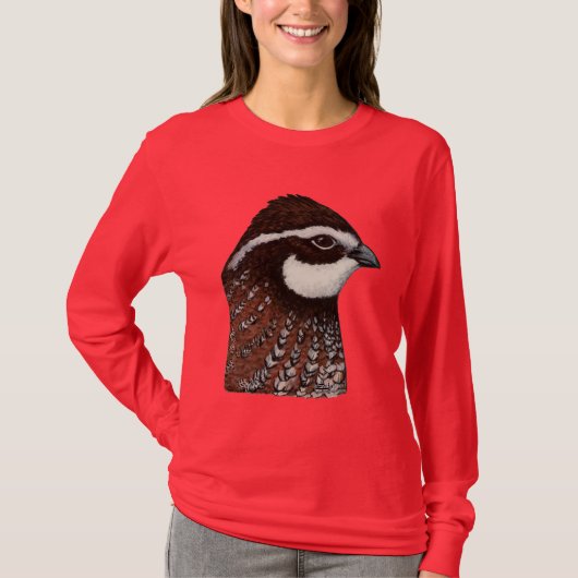 Bobwhite Quail T-shirt (Voorkant)