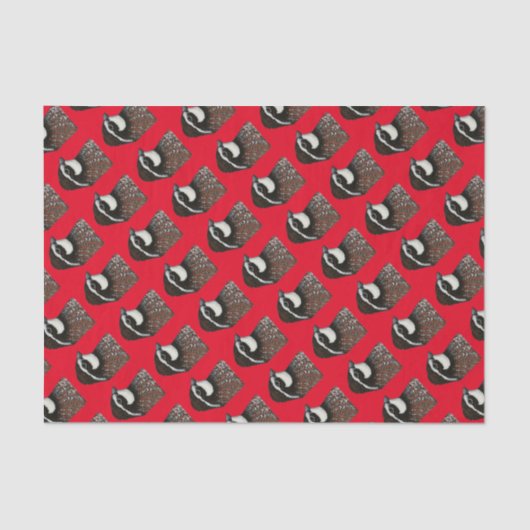 Bobwhite Quail Tissuepapier (Voorkant)