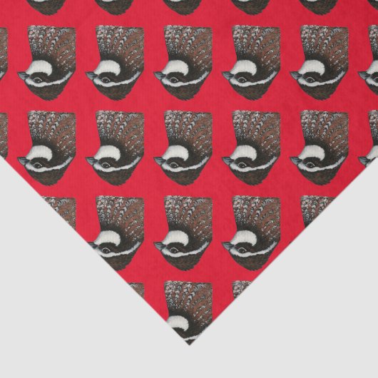 Bobwhite Quail Tissuepapier (Detail)