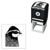 Bobwhite Quail Zelfinktende Stempel (In situ)